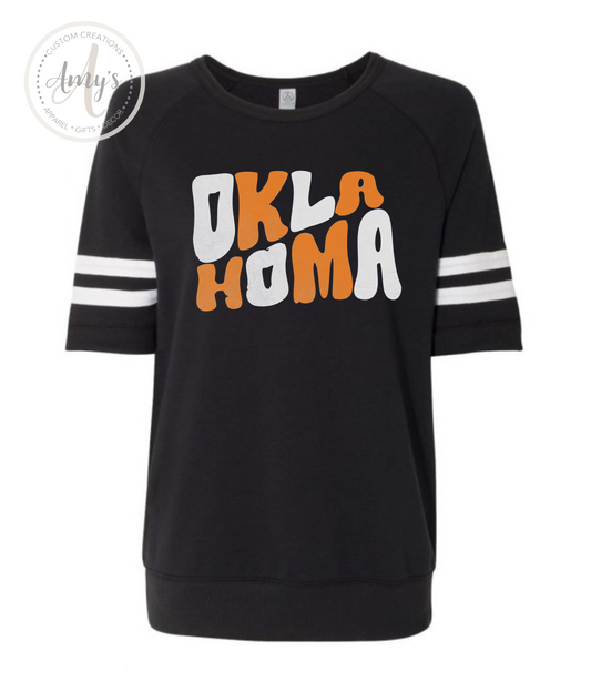 Vintage Black Retro Jersey