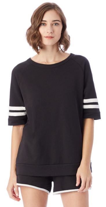 Vintage Black Retro Jersey
