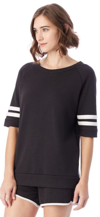 Vintage Black Retro Jersey