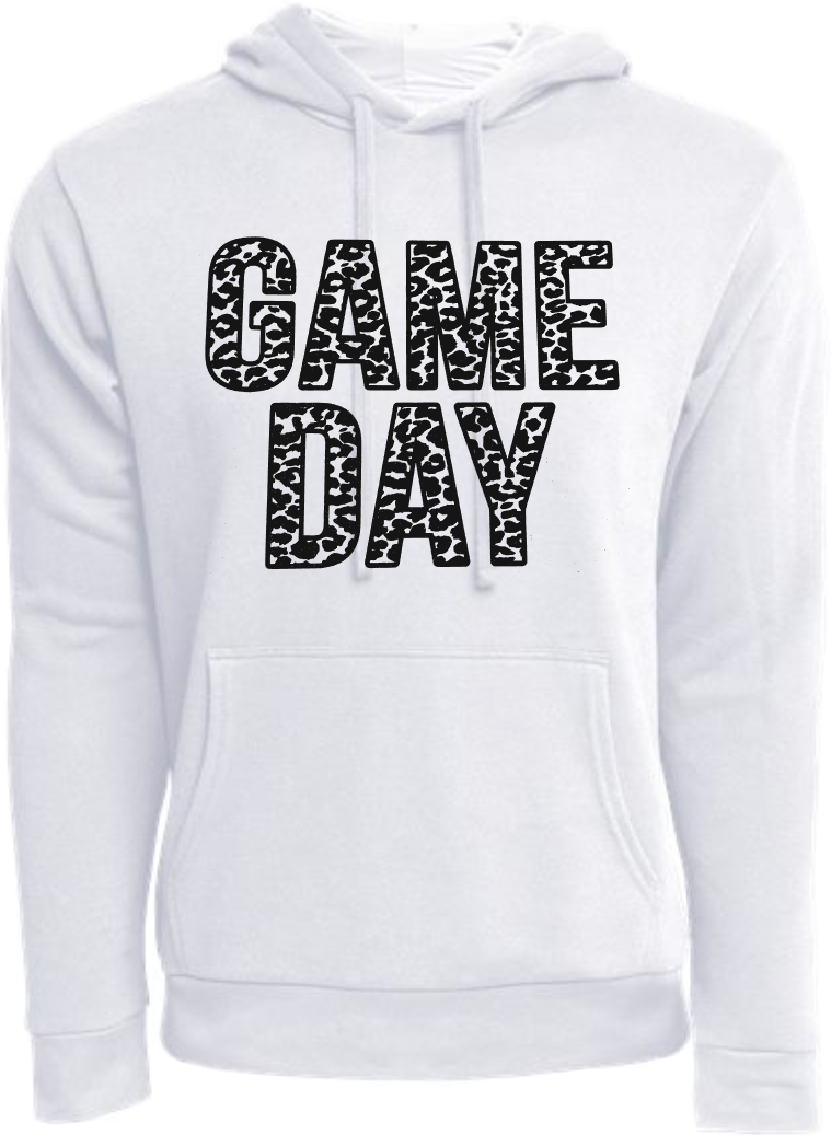 French Terry Hoodie - White or Gray